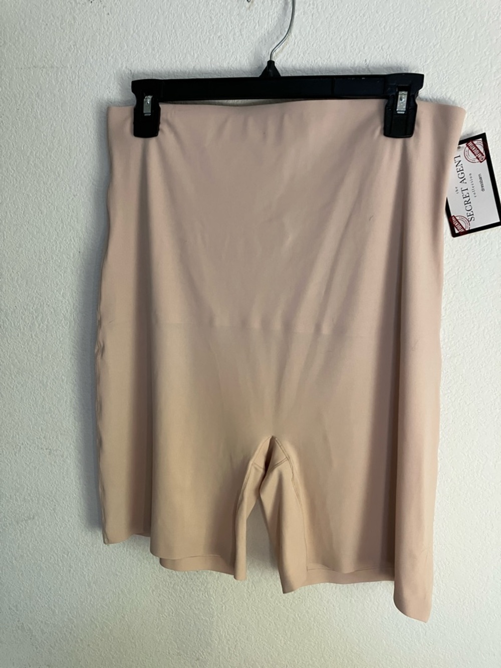 Dress Barn Light Nude High-Waist Shaping Shorts